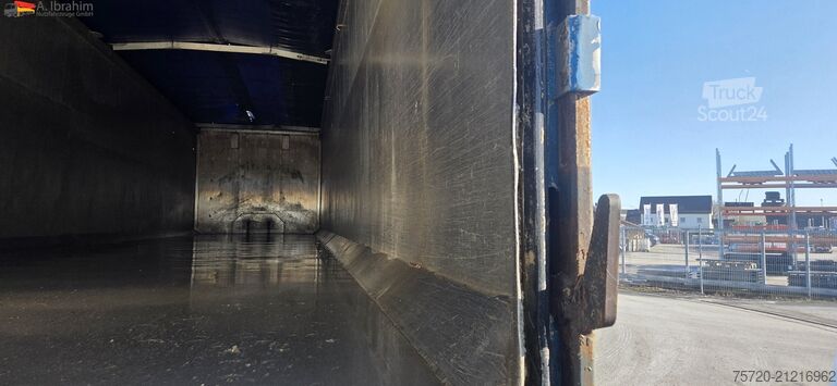 Tipper semitrailer STAS S300CX 50 cbm, Zustand einsatzbereit Liftachse, Scheibenbremse