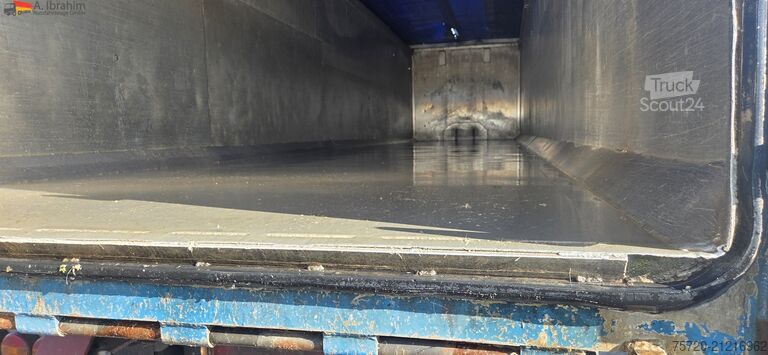 Tipper semitrailer STAS S300CX 50 cbm, Zustand einsatzbereit Liftachse, Scheibenbremse