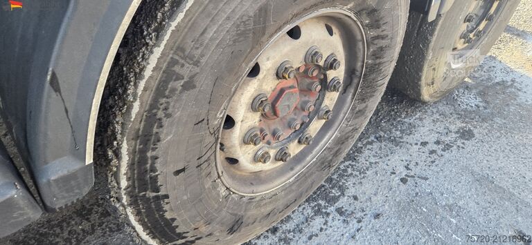 Tipper semitrailer STAS S300CX 50 cbm, Zustand einsatzbereit Liftachse, Scheibenbremse