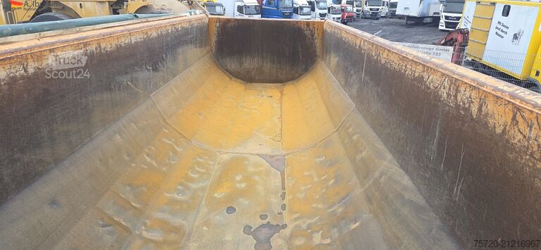 Tipper semitrailer Meierling MSK 24 Stahlmulde | Liftachse | 24 m³ | Scheibenbremse