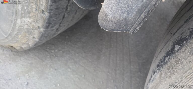 Tipper semitrailer Meierling MSK 24 Stahlmulde | Liftachse | 24 m³ | Scheibenbremse