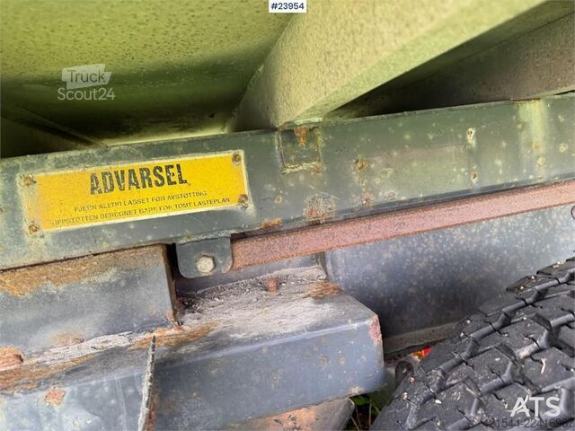   Trailer-Bygg TB 20 tipper trailer. Repair project.