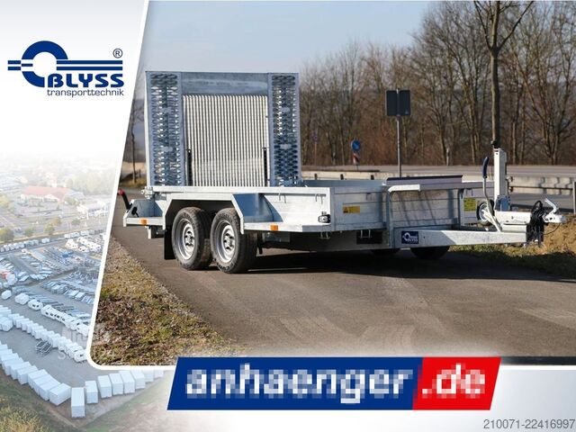 Bilsläp SARIS Maschinentransporter 306x168x30cm 3500kg zGG