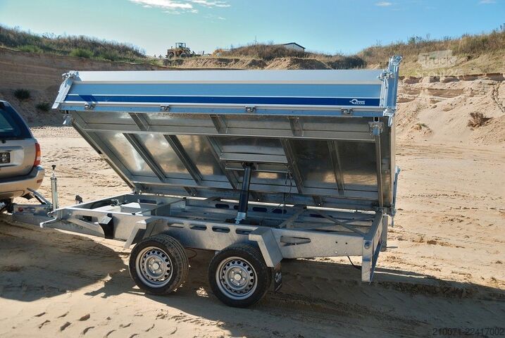 Reboque basculante trilateral BLYSS Blyss Anhänger Kipper 314x175x40cm 3500kg zGG