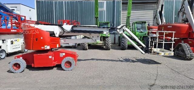 Plate-forme de travail télescopique articulée Haulotte HA15 IP