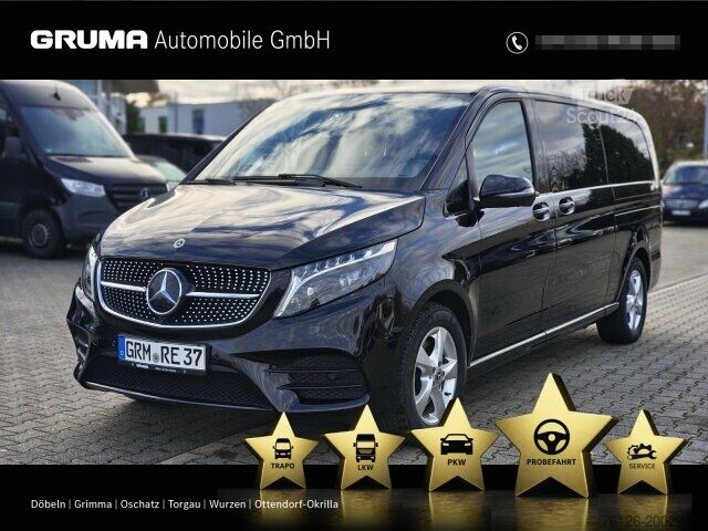 Minibus Mercedes-Benz V 300 d 4M AE AMG EL AIRM+LUXUSSITZE+STANDHZG+Navi