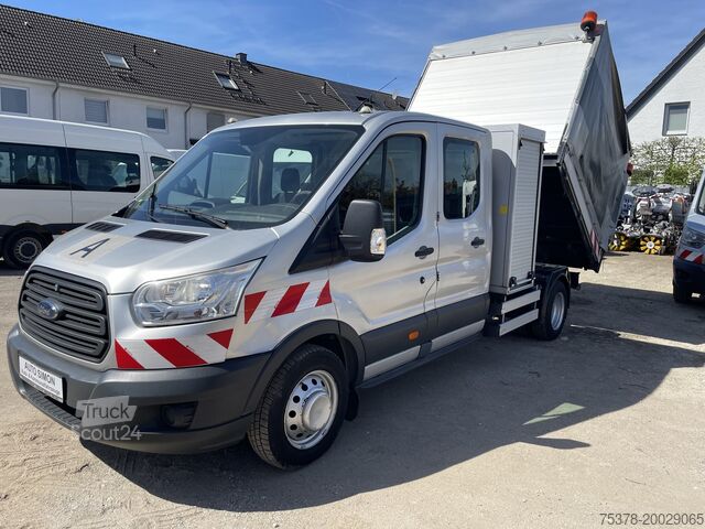 Camionnette avec benne Ford Transit Kipper aus 1.Hand+Klima+AHK+EU5