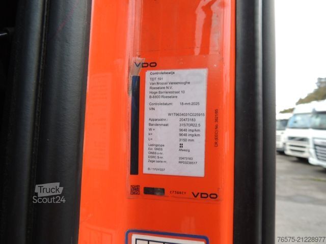 Standard tractor unit MERCEDES-BENZ 1845 Actros Bigspace (2x)