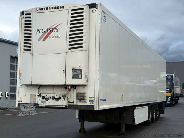 Frigorifik yarı römork KRONE SD*Mitsubishi TVF2000D*Palettenkasten*MB-Achsen*