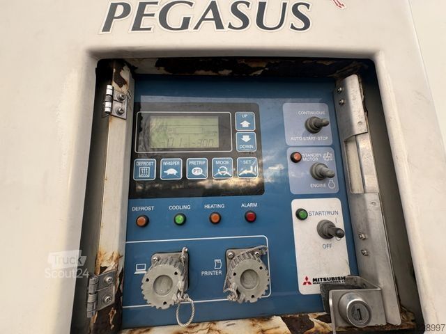 Frigorifik yarı römork KRONE SD*Mitsubishi TVF2000D*Palettenkasten*MB-Achsen*