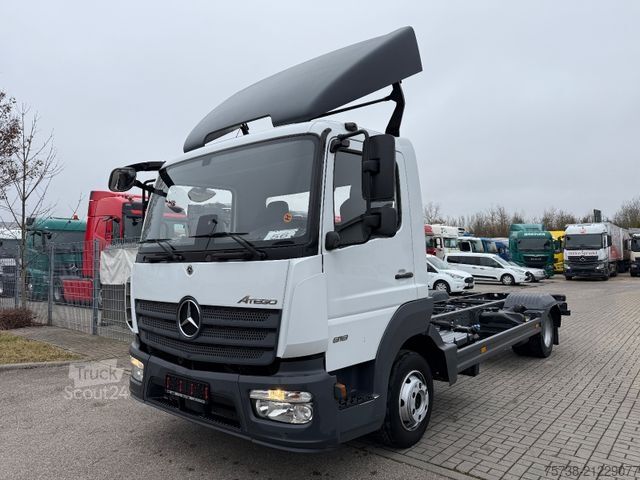 Pakettiauton alusta MERCEDES-BENZ Atego 818 L Fahrgestell/Klima/SCHALTER/EURO6D