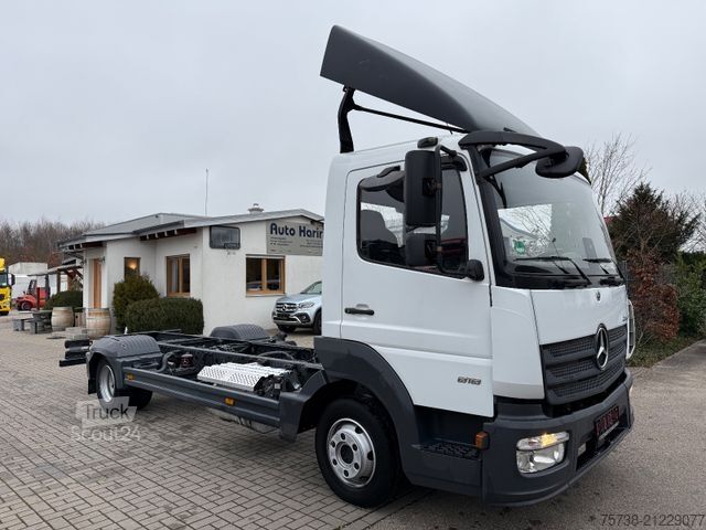 Pakettiauton alusta MERCEDES-BENZ Atego 818 L Fahrgestell/Klima/SCHALTER/EURO6D