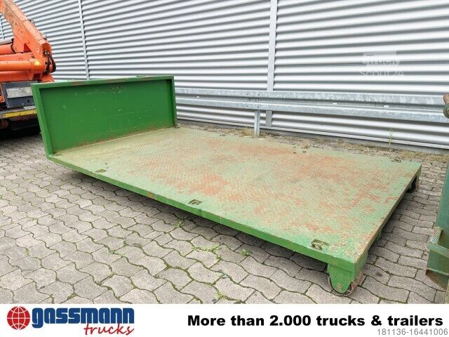 Afzetcontainer  Böhme City-Abrollplattform