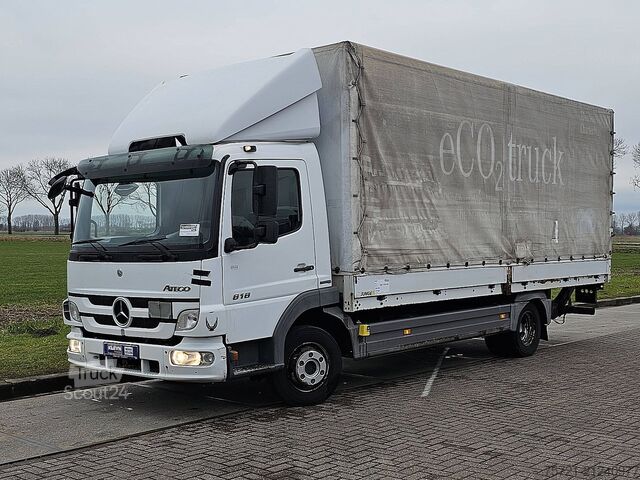 Συρόμενος μουσαμάς MERCEDES-BENZ ATEGO 818