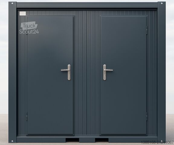 Badkamer container Elipo® Duschcontainer Sanitärcontainer Doppelkabine Dusche