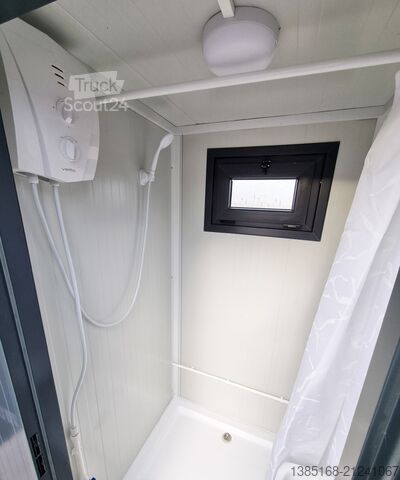 Badkamer container Elipo® Duschcontainer Sanitärcontainer Doppelkabine Dusche
