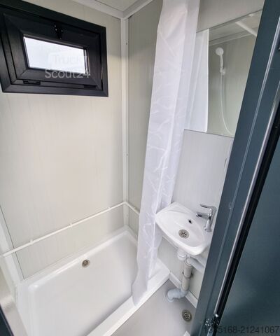 Badkamer container Elipo® Duschcontainer Sanitärcontainer Doppelkabine Dusche