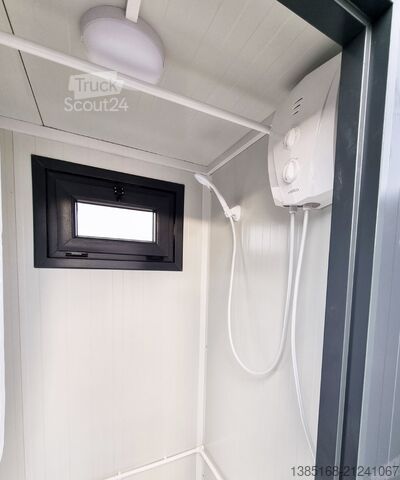 Badkamer container Elipo® Duschcontainer Sanitärcontainer Doppelkabine Dusche