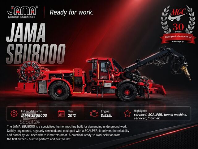 Krautuvas Jama SBU8000 - SCALER - SERVICED!