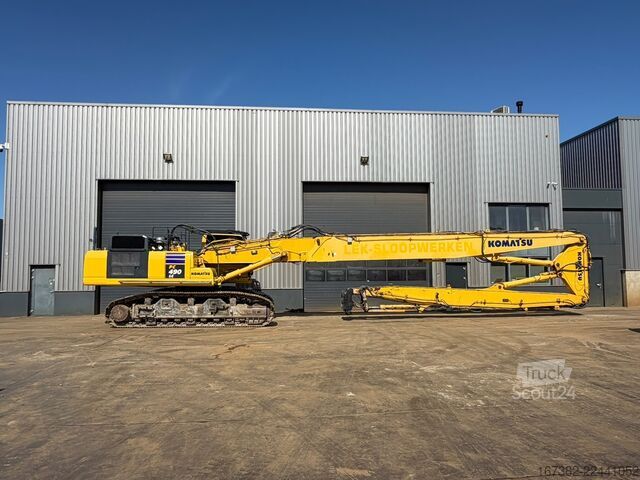 Rupsgraafmachine Komatsu PC490HRD-10 - 28m Demolition Boom