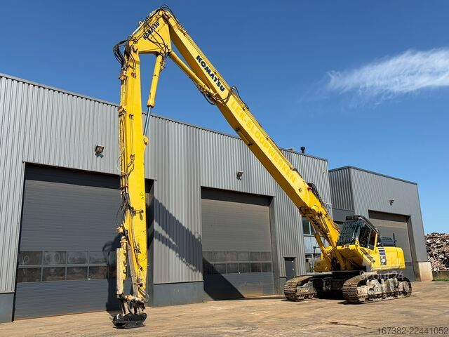 Rupsgraafmachine Komatsu PC490HRD-10 - 28m Demolition Boom