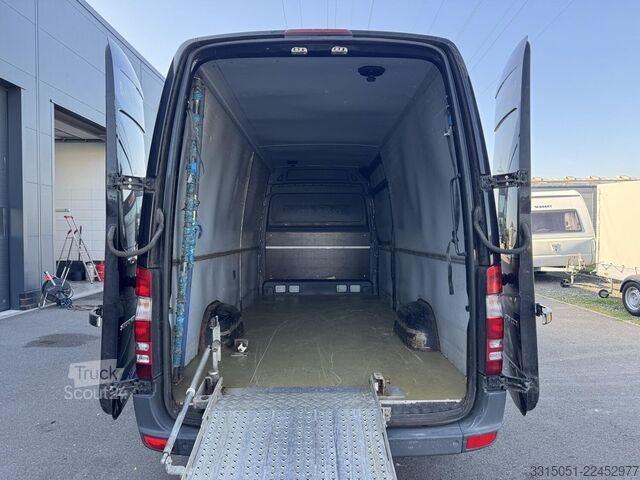Magas tetős furgon MERCEDES-BENZ Sprinter 314 CDI L3H2+Rampe+Navi+Airline
