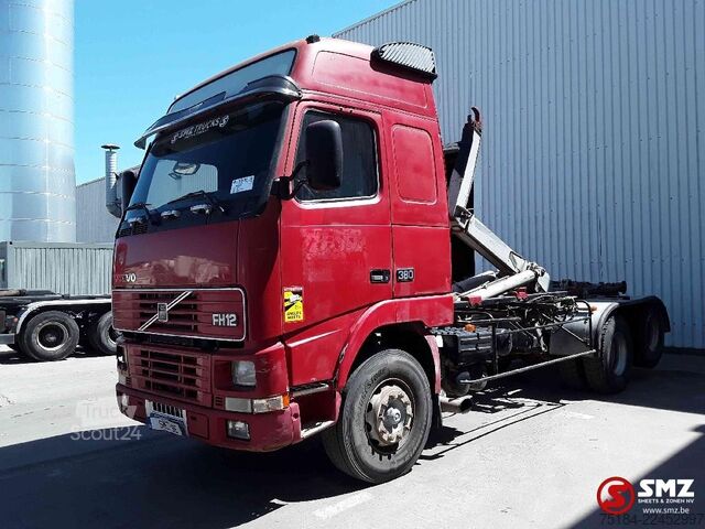 Trasporto di container Volvo FH 380 6x2 steel lames
