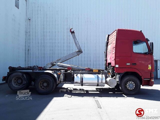 Trasporto di container Volvo FH 380 6x2 steel lames