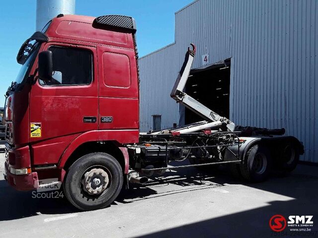 Trasporto di container Volvo FH 380 6x2 steel lames