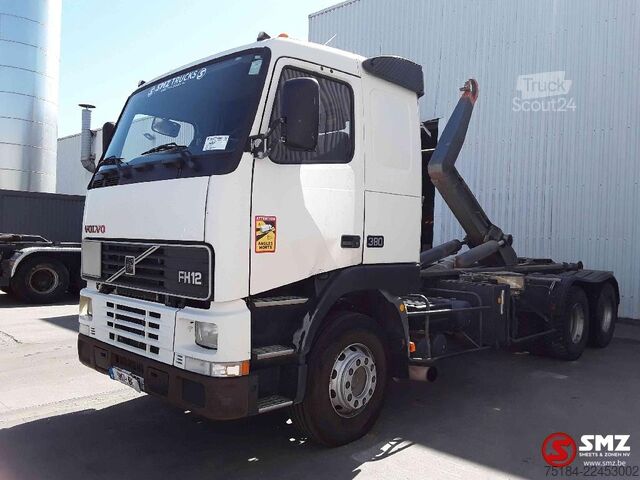 Konteyner taşımacılığı Volvo FH 12 380 6x2 lames steel Fr truck