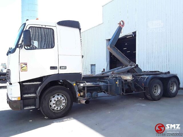 Konteyner taşımacılığı Volvo FH 12 380 6x2 lames steel Fr truck