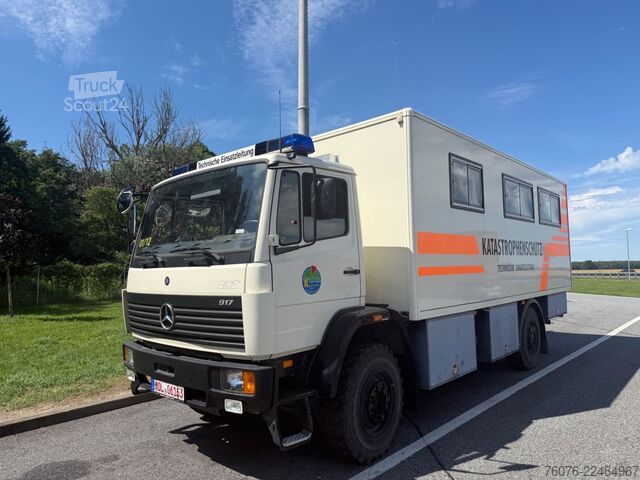 Caravan/camper MERCEDES-BENZ MB 917 A 4x4 Allrad Koffer 6m Klima Heizung