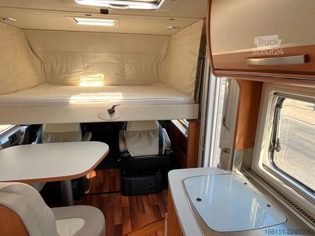Integrovaný karavan HYMER/ERIBA Exsis 578 - Hub/Einzelbetten -  -