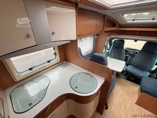 Yarı entegre karavan LMC T 708 G - Einzelbetten - Klima - Markise -