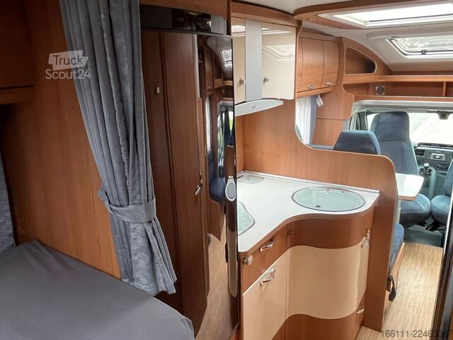 Yarı entegre karavan LMC T 708 G - Einzelbetten - Klima - Markise -