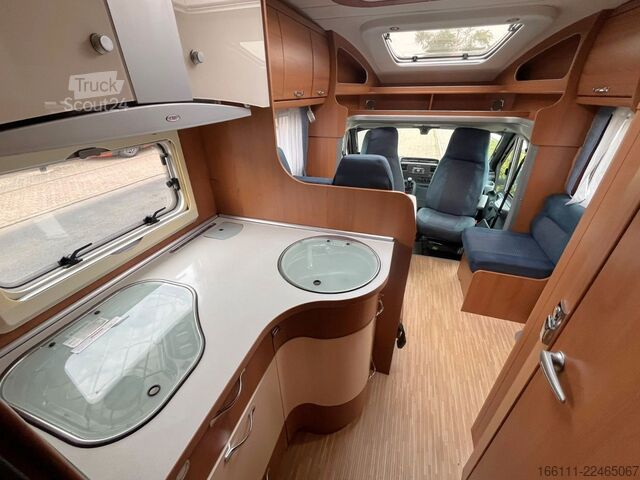 Yarı entegre karavan LMC T 708 G - Einzelbetten - Klima - Markise -