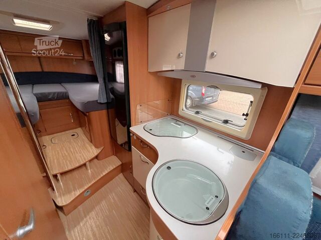 Yarı entegre karavan LMC T 708 G - Einzelbetten - Klima - Markise -