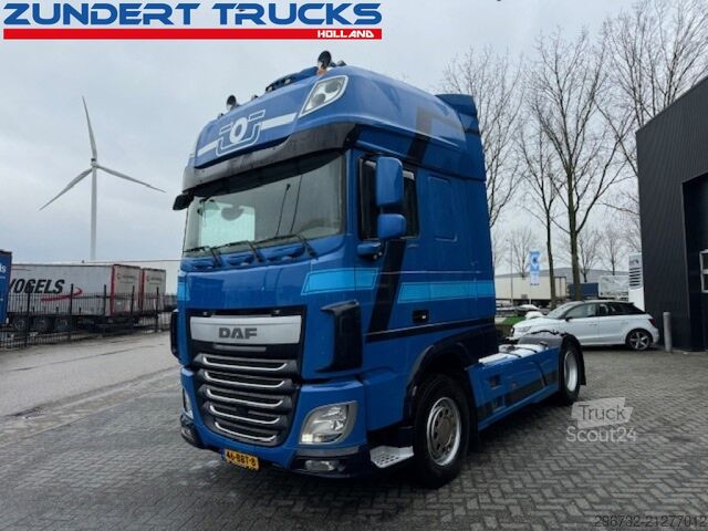 MTS standard DAF XF 460 SUPERSPACECAB, 2 TANKS, STANDCLIMA