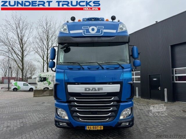 MTS standard DAF XF 460 SUPERSPACECAB, 2 TANKS, STANDCLIMA