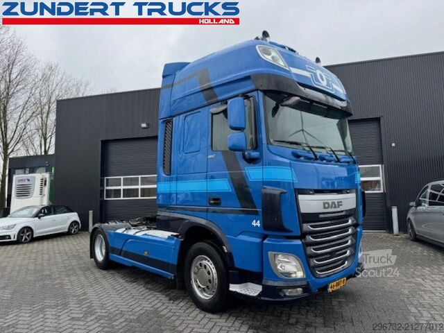 MTS standard DAF XF 460 SUPERSPACECAB, 2 TANKS, STANDCLIMA