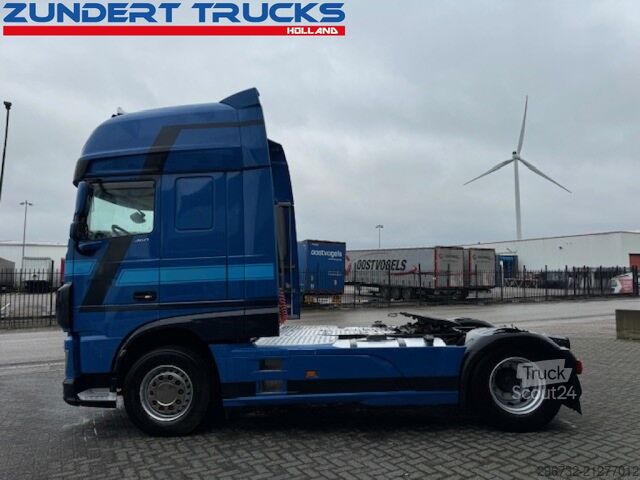 MTS standard DAF XF 460 SUPERSPACECAB, 2 TANKS, STANDCLIMA