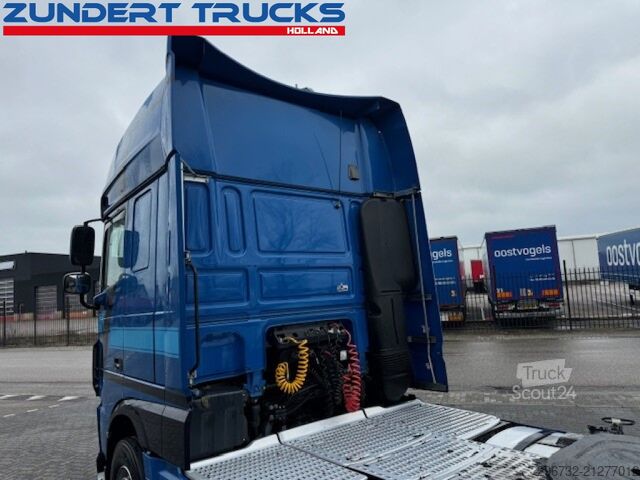 MTS standard DAF XF 460 SUPERSPACECAB, 2 TANKS, STANDCLIMA