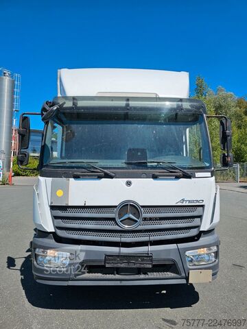 LKW mit Pritsche & Plane MERCEDES-BENZ Atego 12-24 PL-SP- Blatt/Luft- Klima- LBW