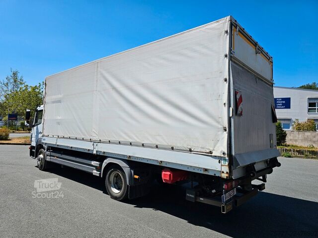 LKW mit Pritsche & Plane MERCEDES-BENZ Atego 12-24 PL-SP- Blatt/Luft- Klima- LBW