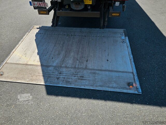 LKW mit Pritsche & Plane MERCEDES-BENZ Atego 12-24 PL-SP- Blatt/Luft- Klima- LBW