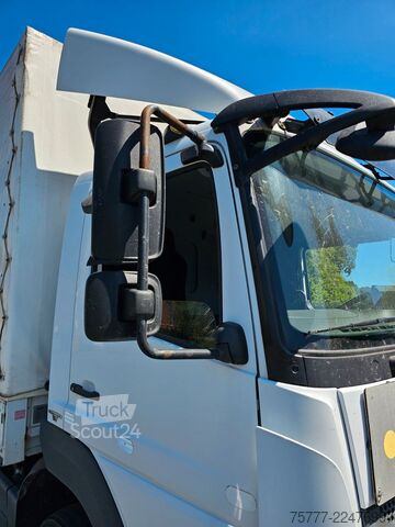 LKW mit Pritsche & Plane MERCEDES-BENZ Atego 12-24 PL-SP- Blatt/Luft- Klima- LBW