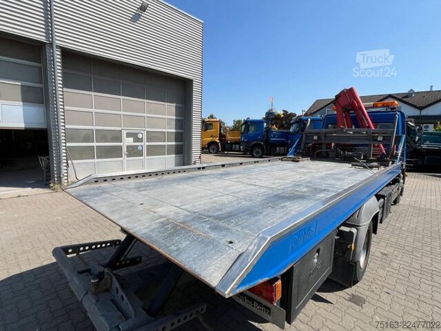 Lastbilsmonterad kran MERCEDES-BENZ Atego 1218 L Pritsche Kran Verschiebepl.+Brille