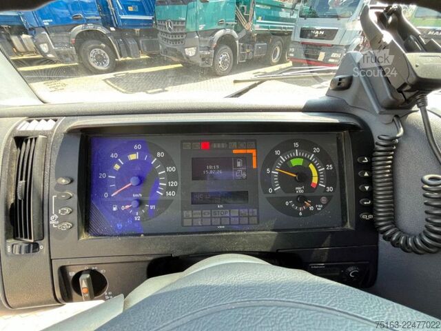 Lastbilsmonterad kran MERCEDES-BENZ Atego 1218 L Pritsche Kran Verschiebepl.+Brille