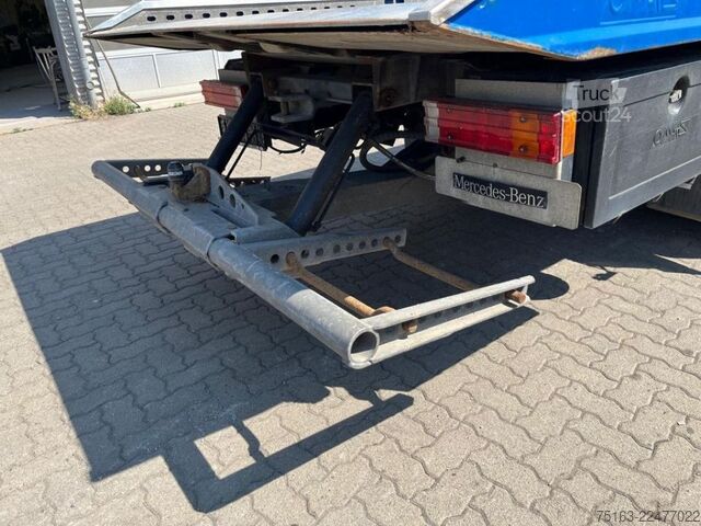 Lastbilsmonterad kran MERCEDES-BENZ Atego 1218 L Pritsche Kran Verschiebepl.+Brille
