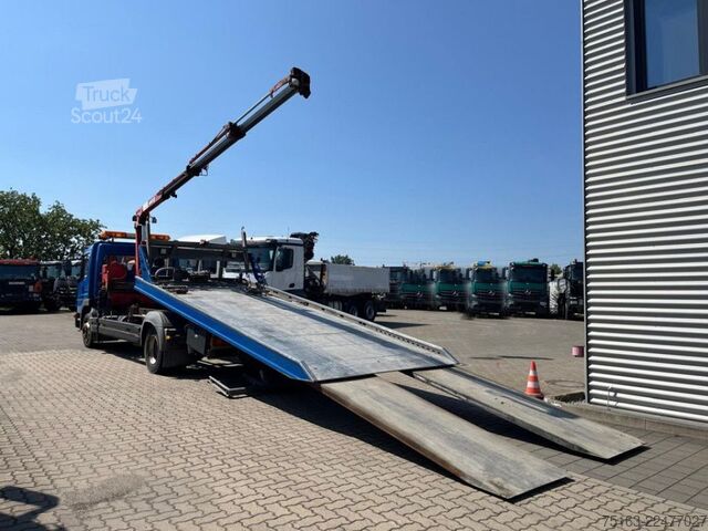 Bärgningsbil MERCEDES-BENZ Atego 1218 L Pritsche Kran Verschiebepl.+Brille